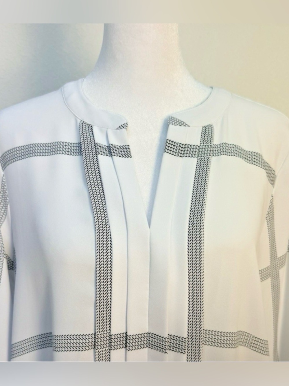 NWT 41 Hawthorn Pleat Detail Blouse - XL